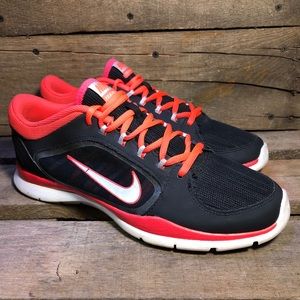 black nike flex shoes